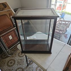Wood  Glass Case