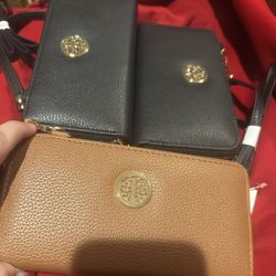 Wallet, Purse With Wrist strap, and shoulder strap