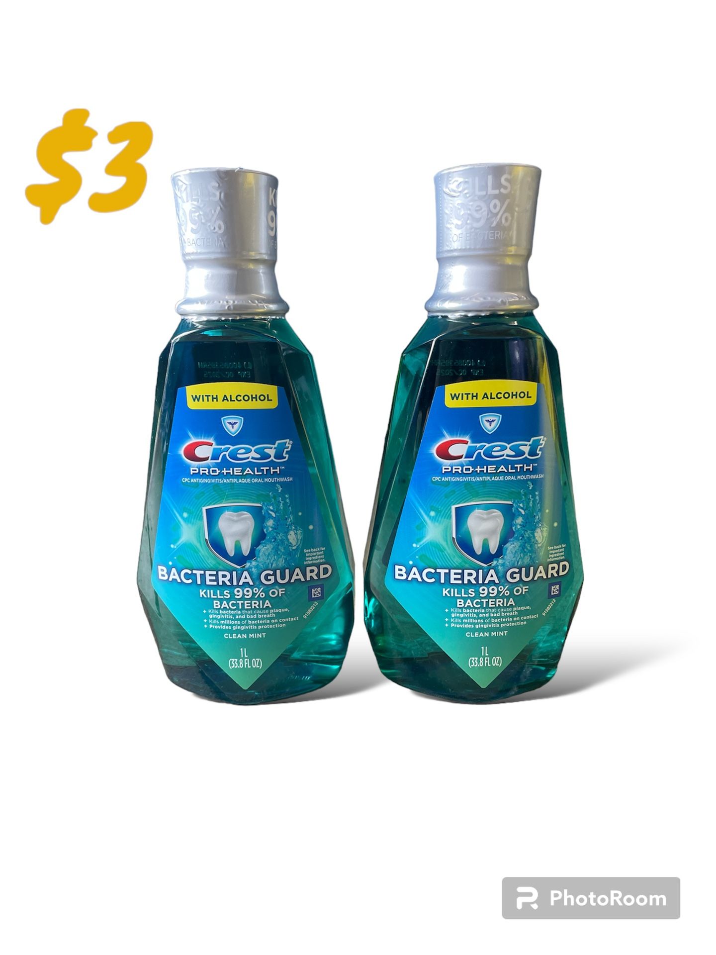 【NEW】Crest 1L Mouthwash