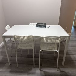 IKEA Dining Table And Chair Set