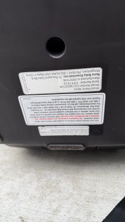 Nuna rotating carseat