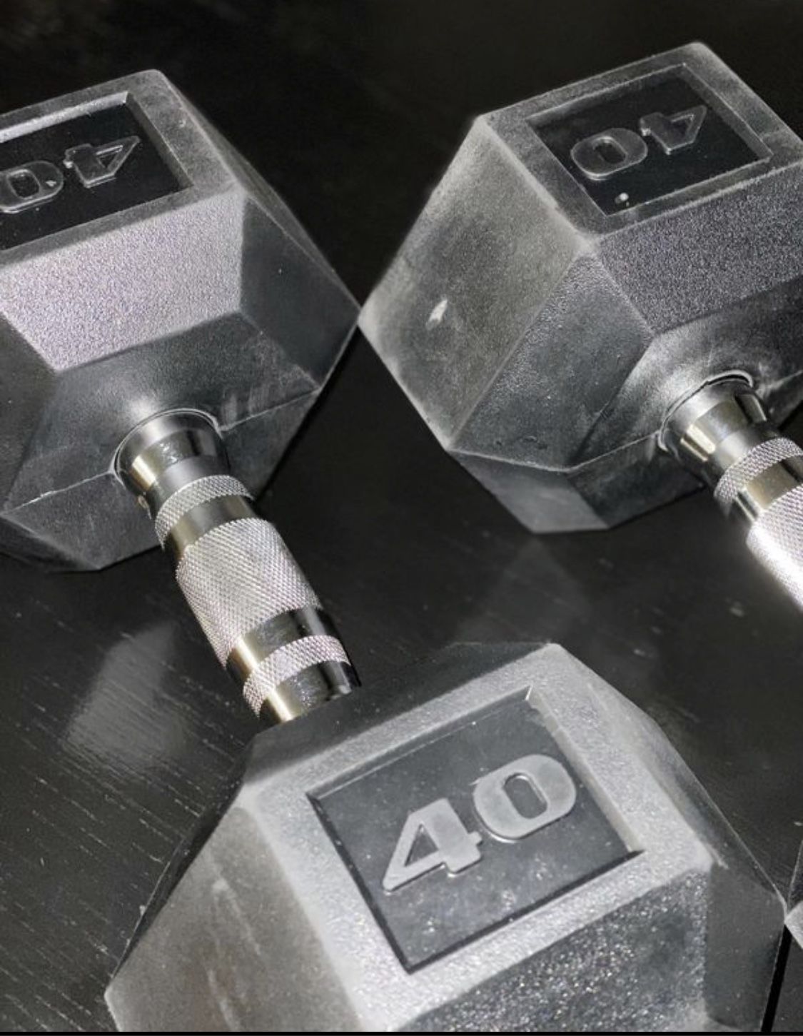 40lb dumbbells set of two