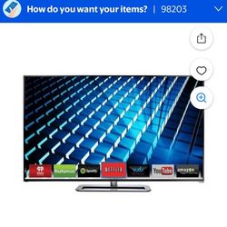 55” Vizio Smart Tv