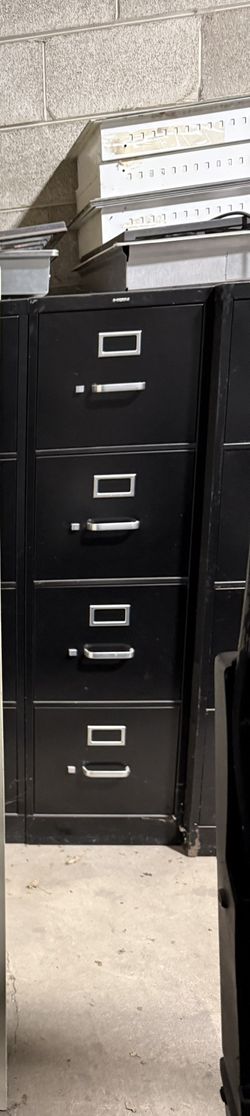 Black File cabinets