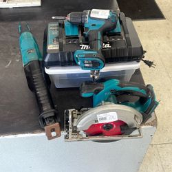 Makita 3pc Tool Set 