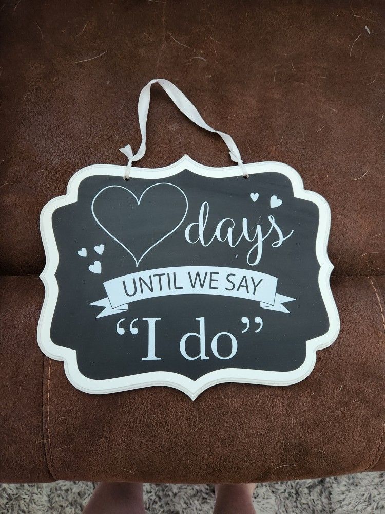 Wedding Sign