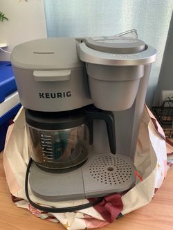 Keurig K-Duo Essentials Black Single-Serve K-Cup Pod Coffee Maker