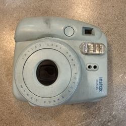 Fujifilm Instax Mini 8 – Blue – For Parts or Repair – Untested