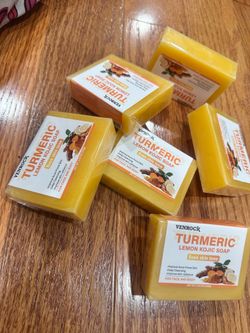 Set of 6 Turmeric Soaps