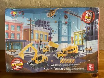 Alloy toy car advent calendar