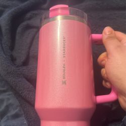 Stanley/Starbucks Winter Pink 40oz Cup