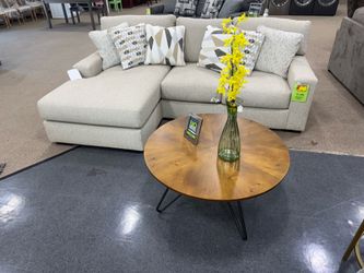✨ Washable Fabric Sectional – Floor Model Sale $1,199