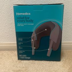 Homedics Vibration Neck Massager With Heat