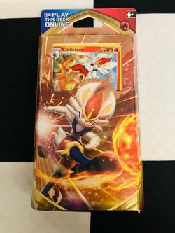 New Pokémon TCG Cinderace Theme Deck Sealed