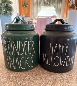 Rae Dunn canisters both for $30