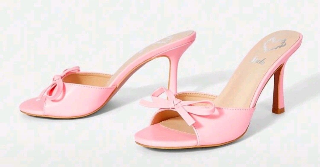 Pink Kitten Heels