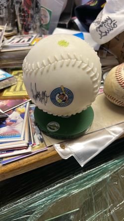 Signed Portland, Weaver Baseball statue