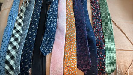 Lot of Mixed Pattern Neckties