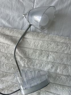 bedside lamp with storage and great lighting