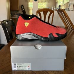 Jordan 14 Retro Ferrari (2025) Size 10.5