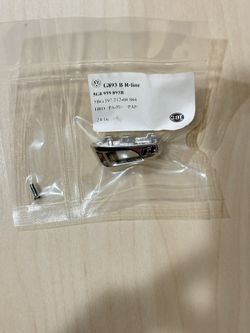 VW GOLF MK7 NEW GENUINE R LINE LOGO KEY TOP CAP CHROME