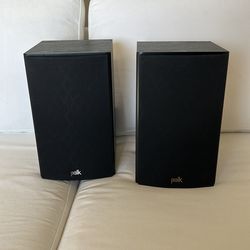 Polk Bookshelf Speakers Like New