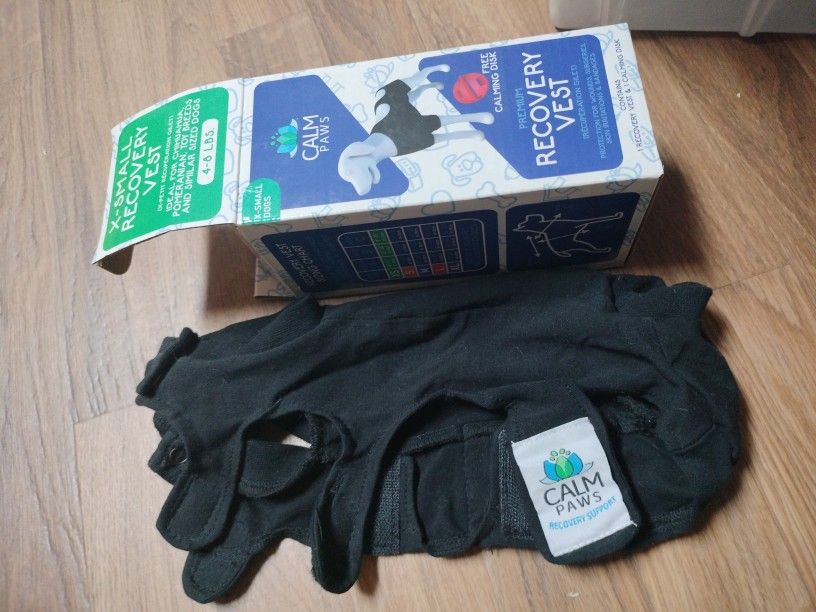 Calm Recovery Dog Vest