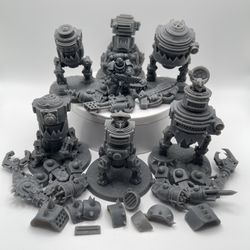 Warhammer, Wargaming, D&D, Figures, 3D Printed Models