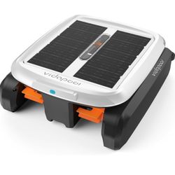 Solar Powered Robotic Pool Skimmer Pool Surface Cleaner Robot with Dual Modes,Ideal for All Swimming Pool Types