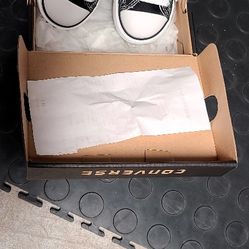 Converse Chuck Taylor All Star OX LOW TOP Shoes Black 7J235 Size 7 Infant