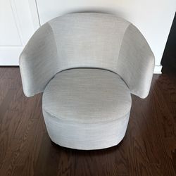 West Elm Crescent Swivel Chair