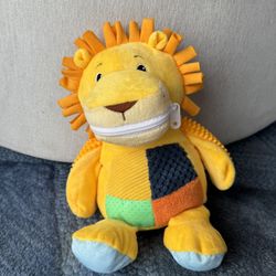 Animal Adventure Zippydude Multi-Sensory Fidget Friends Lion 9.5" Plush, Child
