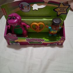 Barney’s World Fisher Price Figure Set Barney & Friend Mattel Toy