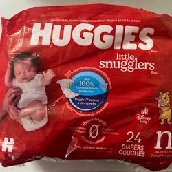 HUGGIES Diapers For New Born Size 0 Count 18
