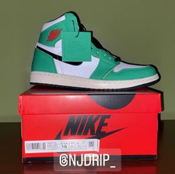 Nike Air Jordan Lucky Green 1’s   Size 10W (8.5 Men)