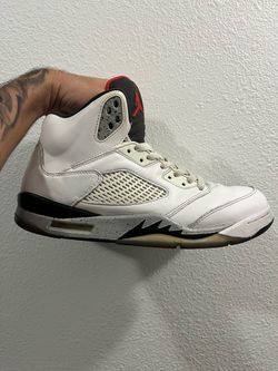 Air Jordan 5 Retro White Cement