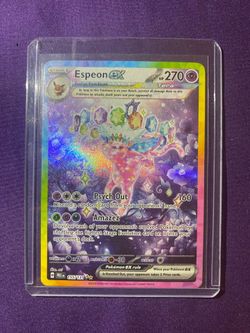 Prismatic evolution Espeon Ex