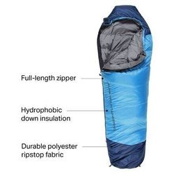 Quest 20 Sleeping Bag: 20F Down Insulation