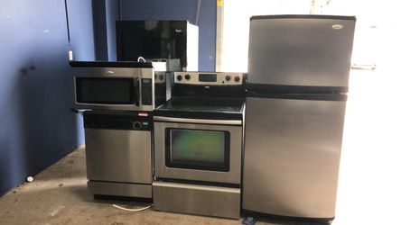 Property manager stainless steel kitchen set