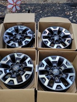 Stock TRD off-road rims