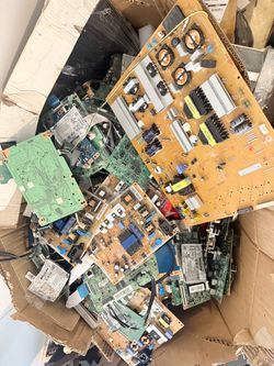 TV MOTHER BOARDS, REMOTES, AND TV STANDS