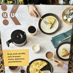 Keurig K Duo coffee maker Carafe And Pods Single Serve