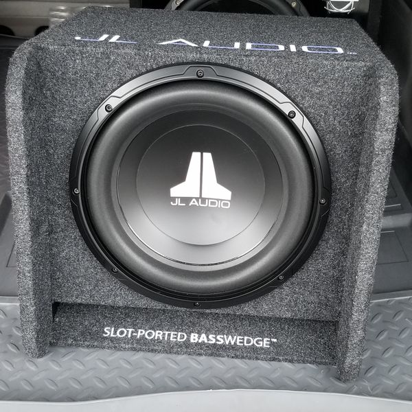 JL Audio W0 12" subwoofer with ported box for Sale in Kent, WA OfferUp