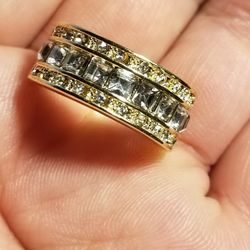 Gorgeous princess Cut Women's Wedding Engagement Ring Size 6