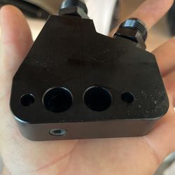 Ls Oil Cooler Adapter. 