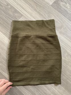 Green skirt