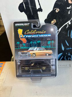 GreenLight California lowriders 1/64 scale 1976 Cadillac  Eldorado convertible