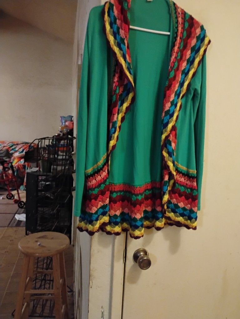 Vintage Cardigan Top Women's S/M