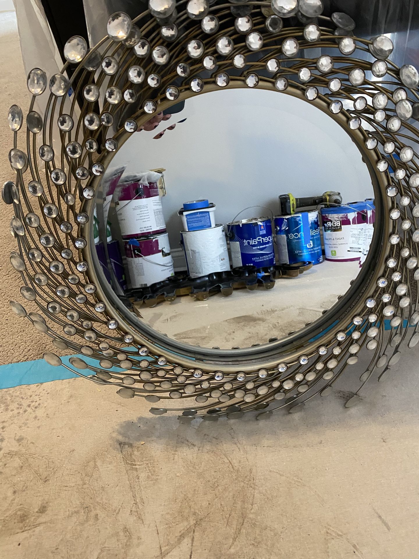 Beautiful Silver Mirror