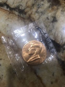John f Kennedy Uncirculated Bronze Coin 